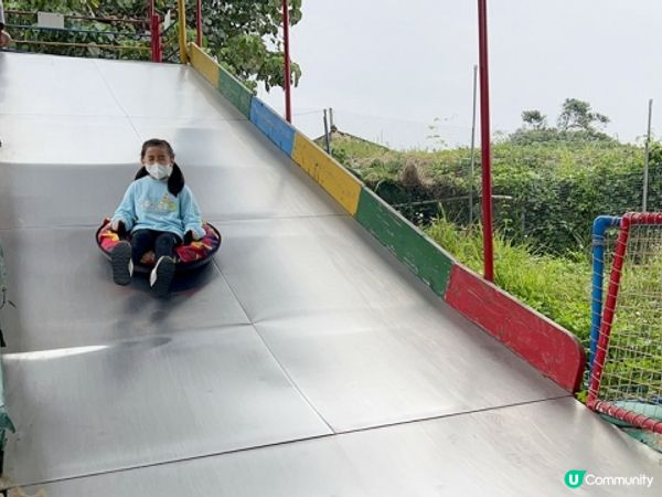 【好玩!】超放電任足玩一日 | 滑草、手搖船、飛索、高卡車、滑水梯、餵羊