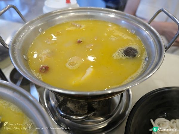 【吃下太子】濃香滑花膠雞湯米線 - 癡膠雞