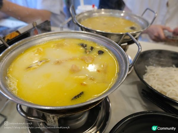 【吃下太子】濃香滑花膠雞湯米線 - 癡膠雞