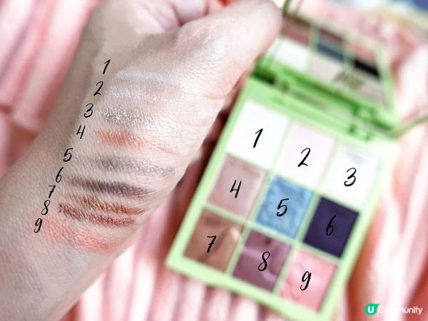 九宮格百變妝容ღ Pixi + Hello Kitty限量版眼影盤