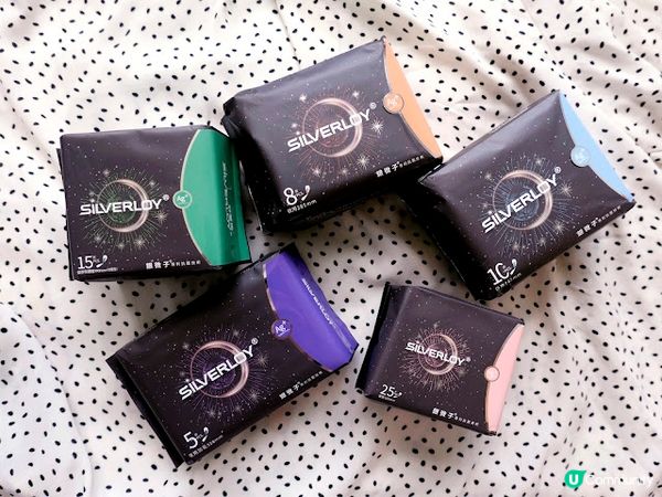 抗菌達99.99%➣ Silverloy舒華樂銀微子衞生巾