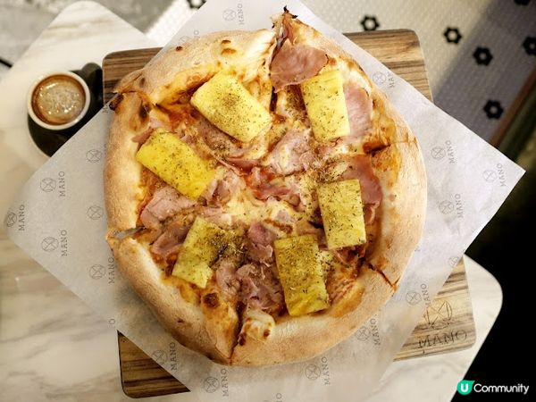 拉絲棉花糖甜品Pizza〠 Mano