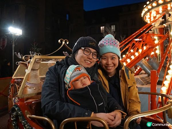 [德瑞法] 13個月嬰兒歐遊去: 法國邊境小鎮Colmar-哈爾移動城堡取景地