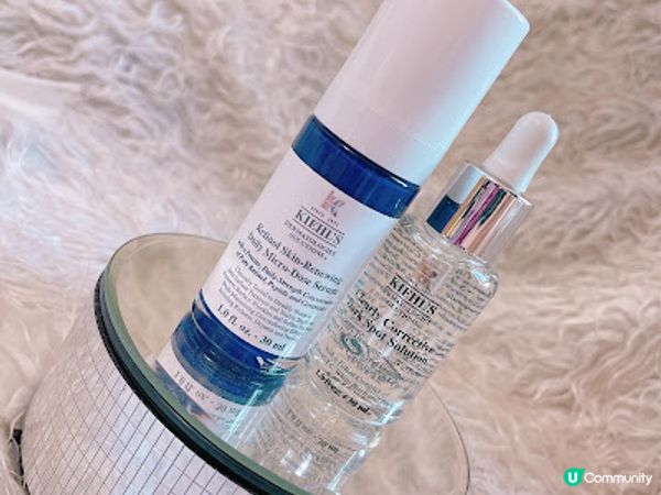 Kiehl’s 皇牌Kiehl’s 皇牌淡紋去斑組合 C + A 精準 Duet #朝C暮A 完美全面擊退肌膚問題