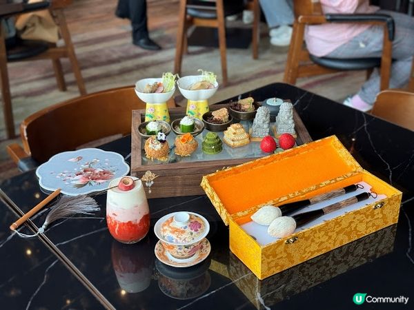 御筆玉璽。玩味十足。古韻今風下午茶