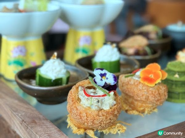 御筆玉璽。玩味十足。古韻今風下午茶