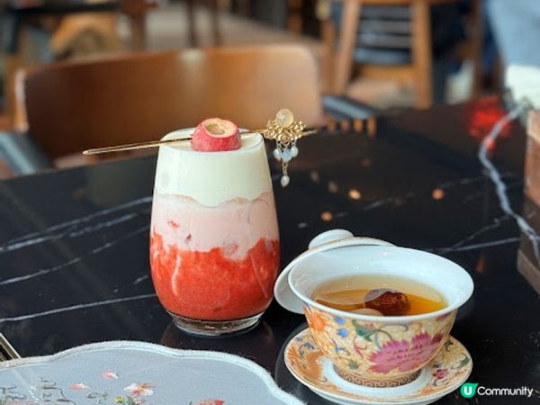 御筆玉璽。玩味十足。古韻今風下午茶