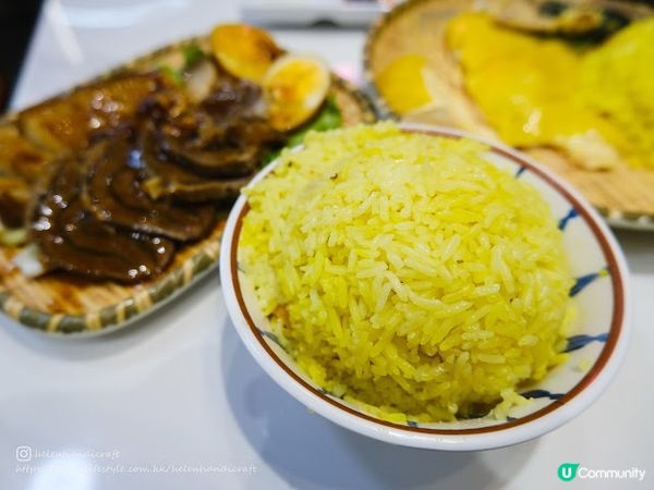 【吃下大埔】滑滑去骨海南雞配大碗油飯 - 大哥雞飯去骨海南雞