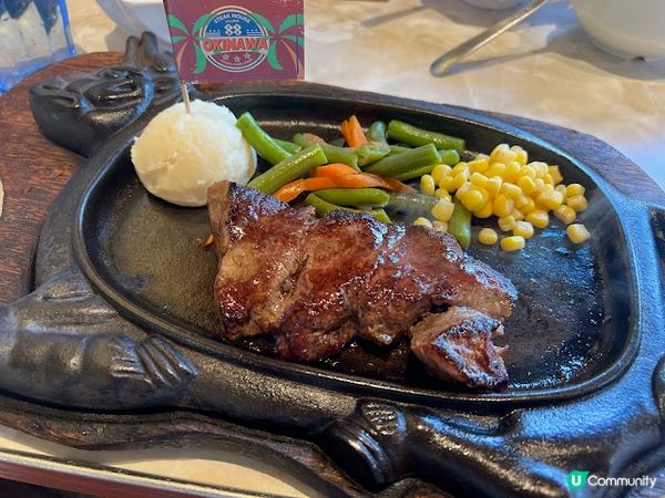 沖繩親子遊 | 美國村打卡。好食抵食牛扒半自助餐介紹《Steak House 88》