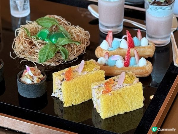 夏日涼感。薄荷朱古力下午茶。Conrad Hong Kong