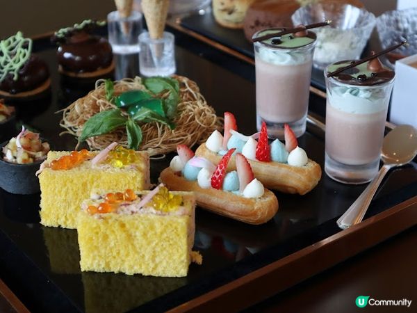 夏日涼感。薄荷朱古力下午茶。Conrad Hong Kong