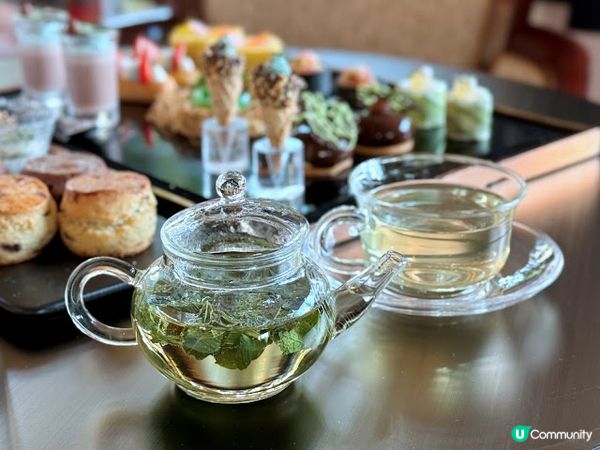 夏日涼感。薄荷朱古力下午茶。Conrad Hong Kong