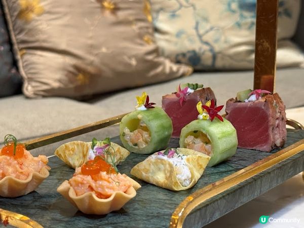 優雅英式下午茶。秋畔花語。Palm Court