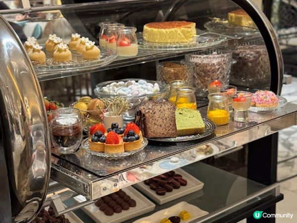 優雅英式下午茶。秋畔花語。Palm Court