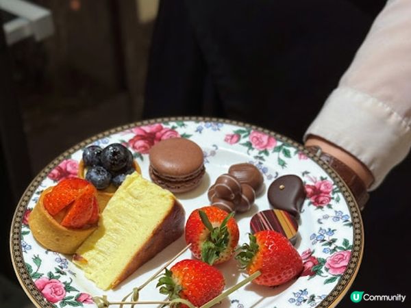 優雅英式下午茶。秋畔花語。Palm Court