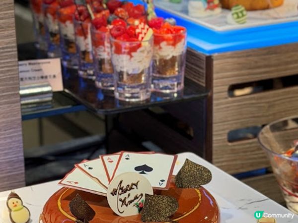 迷人紅心聖誕自助餐。ALVA HOUSE