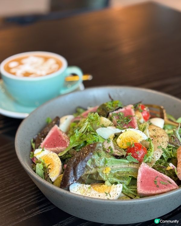 太古酒店嘆靚啡☕！環境一流，拉花超可愛😍！ 