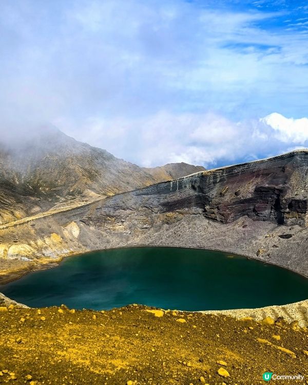 藏王禦釜：翡翠綠湖⛰️！值回票價！🤩