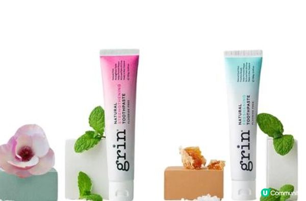 來自新西蘭的清新口氣! Grin天然護齦美白牙膏初體驗