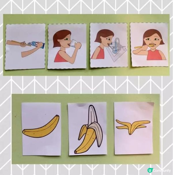 【親子手工DIY】簡單程序圖故事卡