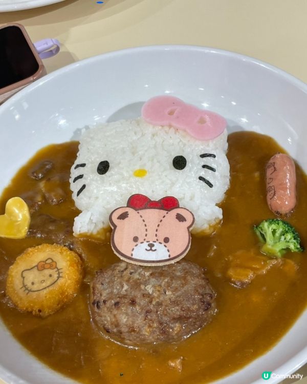 九州Sanrio Harmony Land可愛爆燈餐點