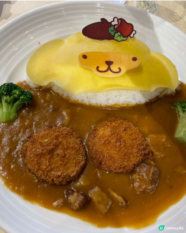 九州Sanrio Harmony Land可愛爆燈餐點