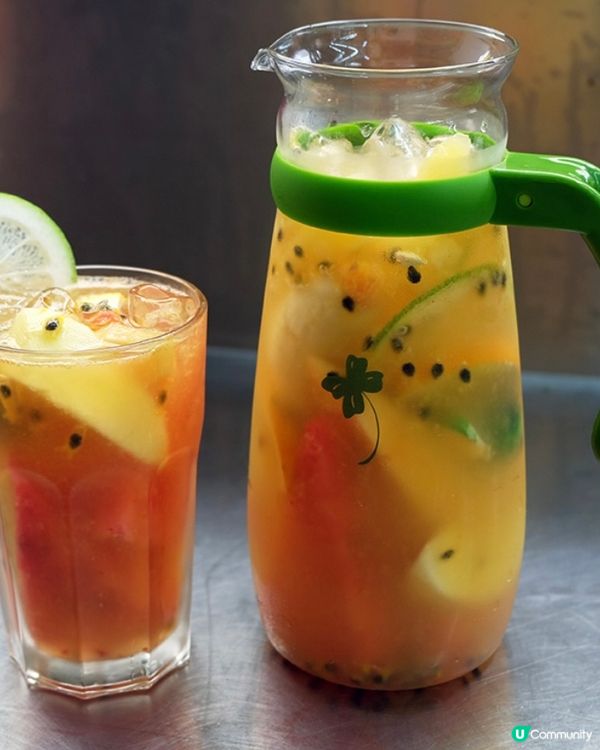 陽光變裝水果茶！☀️🍊