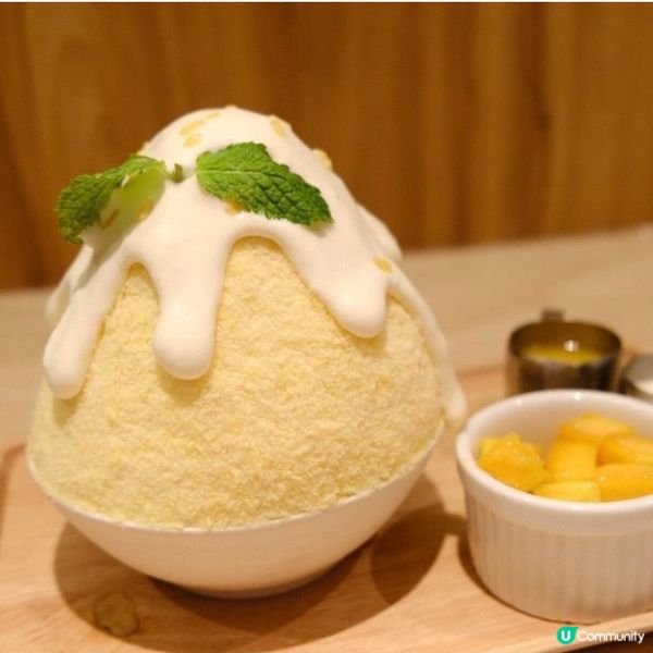 芒果🥭糯米飯刨冰·軟綿綿· 口感豊富・芒果🥭味濃郁🥰