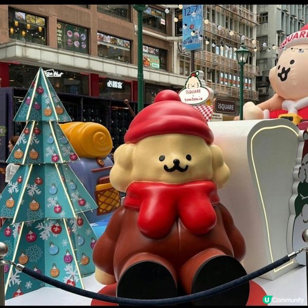 今個聖誕iSQUARE有萌犬Muck暖暖聖誕物語