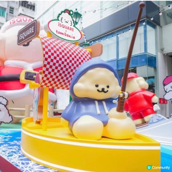 今個聖誕iSQUARE有萌犬Muck暖暖聖誕物語