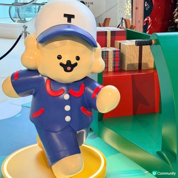 今個聖誕iSQUARE有萌犬Muck暖暖聖誕物語