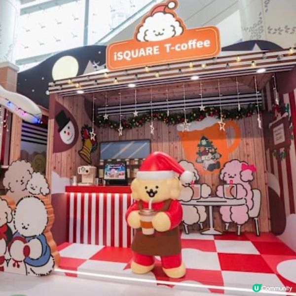 今個聖誕iSQUARE有萌犬Muck暖暖聖誕物語