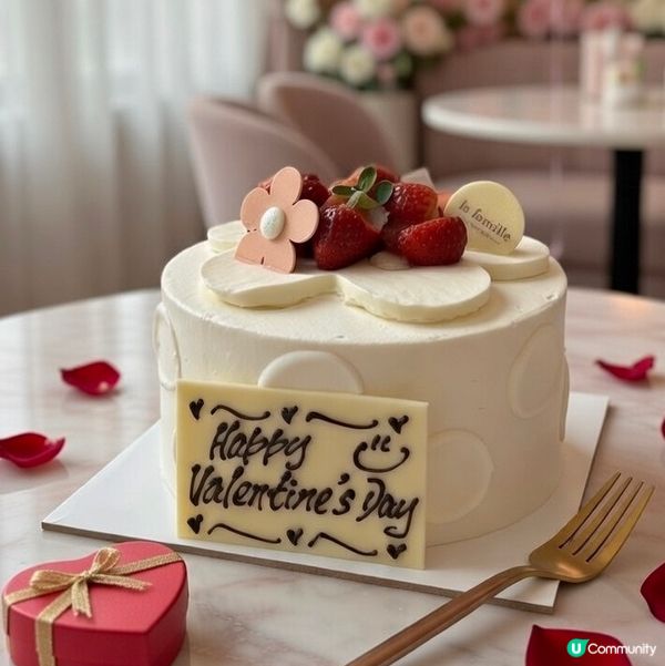 🍰🍓 士多啤梨蛋糕！😍