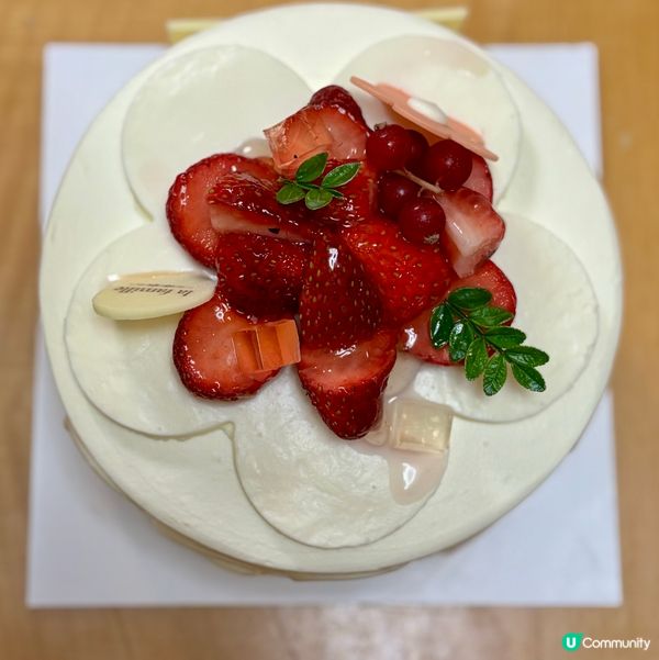 🍰🍓 士多啤梨蛋糕！😍