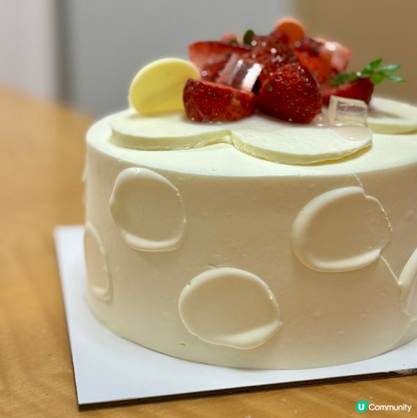 🍰🍓 士多啤梨蛋糕！😍