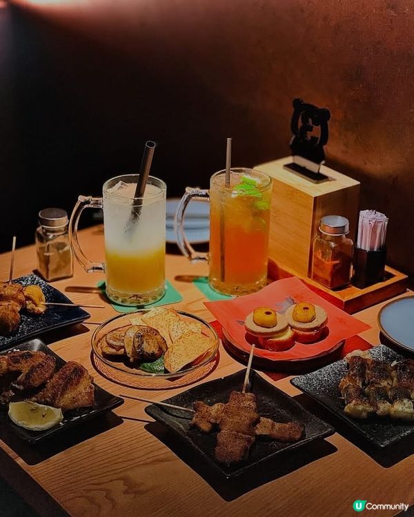 🍖人生得意須盡歡，食住串燒飲啤酒🍻