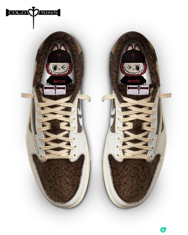 Labubu x Travis Scott出AJ1