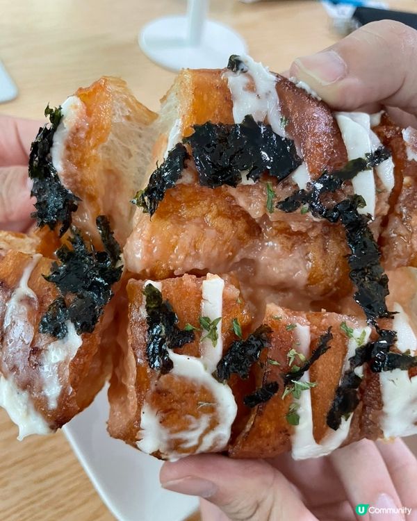 🇰🇷🌊濟州島超人氣鹽麵包！明太子鹽麵包真係好邪惡！🥖