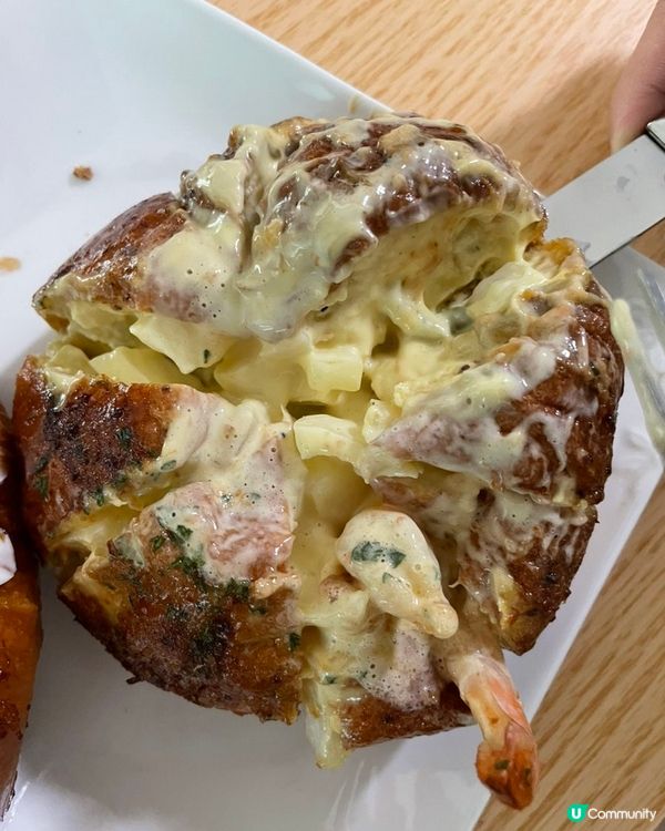 🇰🇷🌊濟州島超人氣鹽麵包！明太子鹽麵包真係好邪惡！🥖