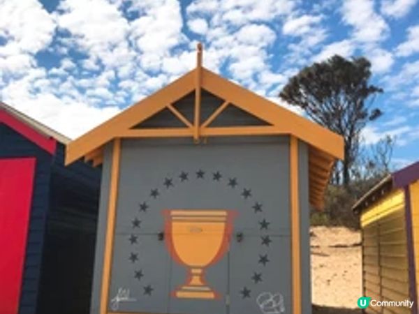 【澳洲】墨爾本Brighton Beach彩色沙灘小屋