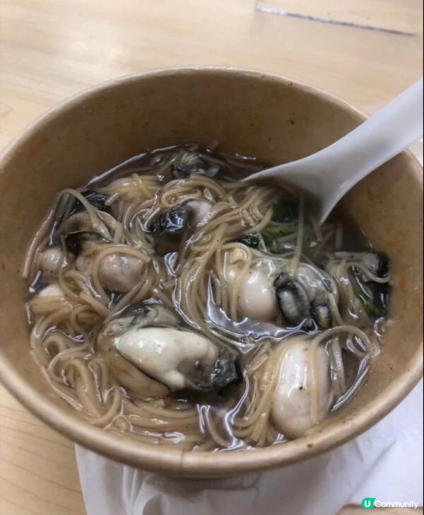 蚵仔麵線😋超大粒蠔仔 脹卜卜又鮮味