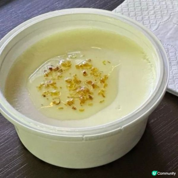 桂花豆腐花·有陣清新花香味又好滑😋