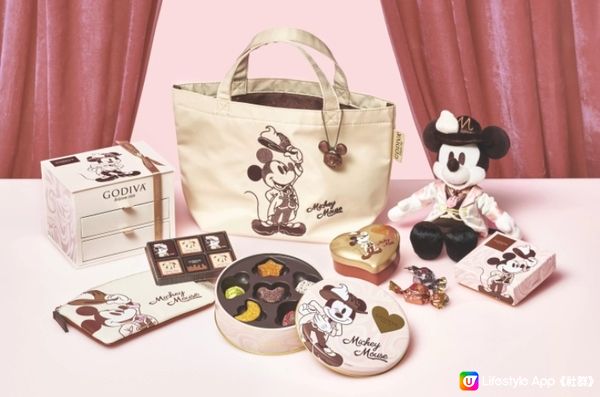 Disney Store x GODIVA聯名巧克力來囉！今年情人節就和可可色迪士尼主角們一起浪漫過～