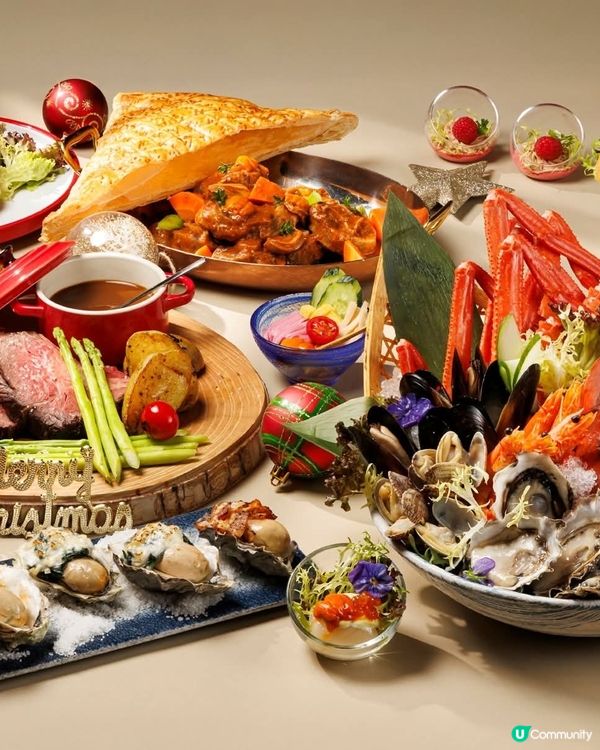 City Café於12月起呈獻海鮮薈萃‧聖誕自助晚餐