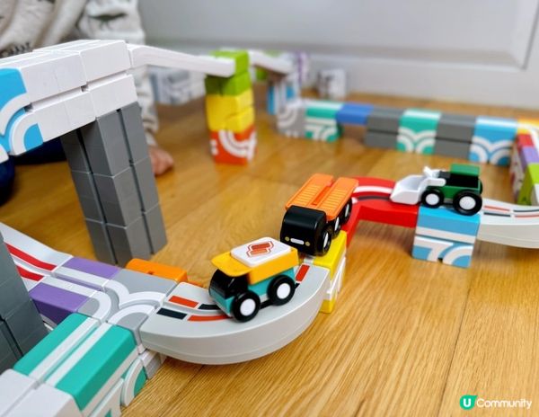 團購低至6折 | Qbi益智STEM磁吸積木軌道玩具