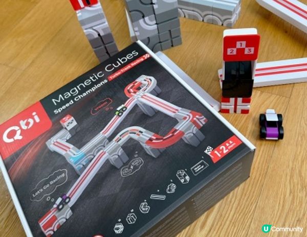 團購低至6折 | Qbi益智STEM磁吸積木軌道玩具