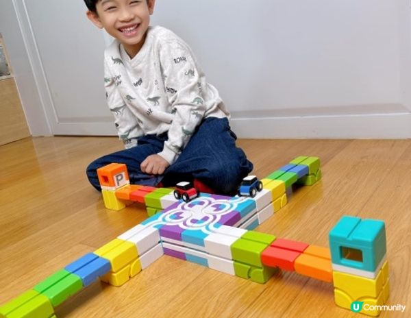 團購低至6折 | Qbi益智STEM磁吸積木軌道玩具