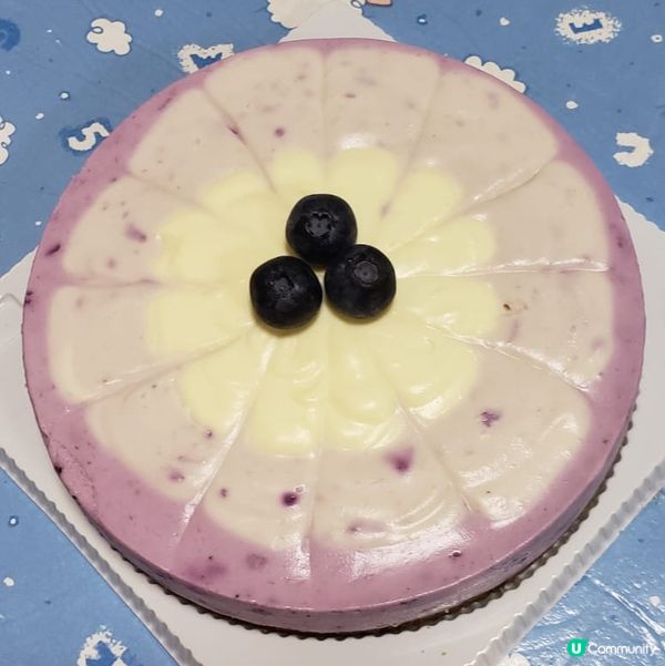 免焗藍莓芝士蛋糕食譜