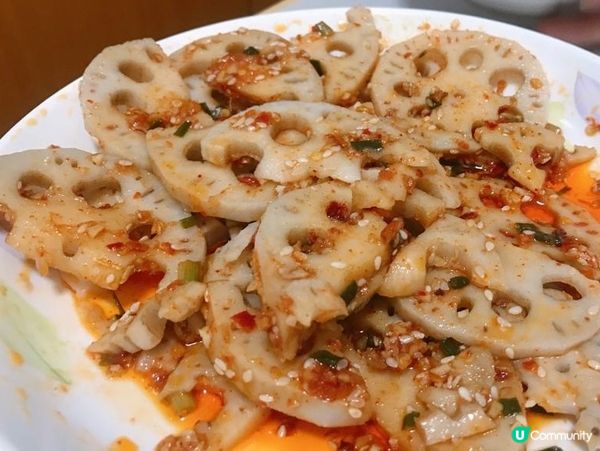 涼拌麻辣青瓜蓮藕