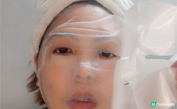 護膚 ｜ 花漾皙AQUA C.肌光雙Ｖ面膜，好用服貼的面膜只有靠你了